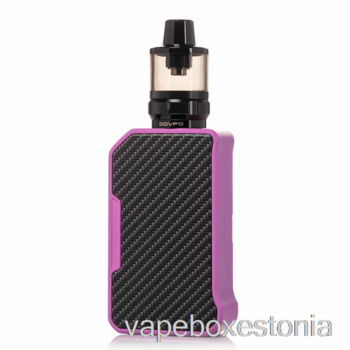 Vape Box Estonia Dovpo Mvp 220w Stardikomplekt Süsinikkiust Lilla